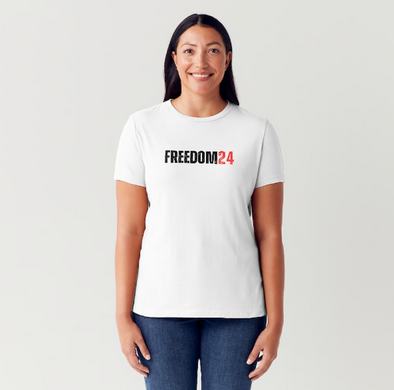 Women's Freedom 24 T-Shirt (White)