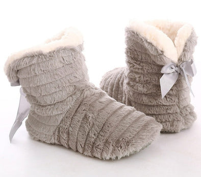 Plush Indoor Slippers (Free w/$40+ Purchases)