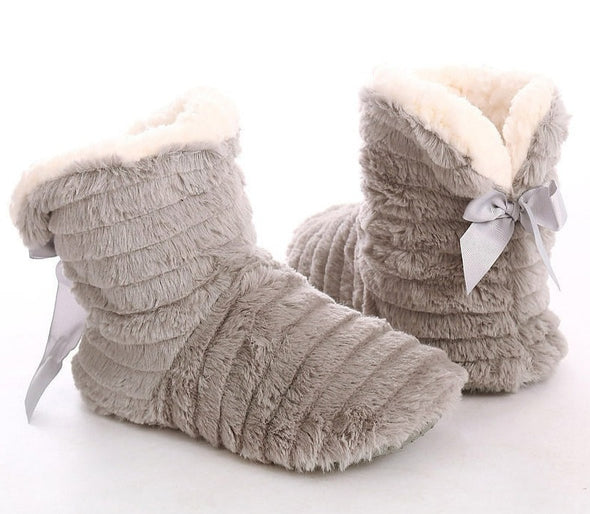 Plush Indoor Slippers (Free w/$40+ Purchases)