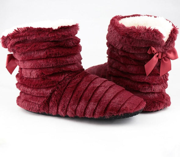 Plush Indoor Slippers (Free w/$40+ Purchases)