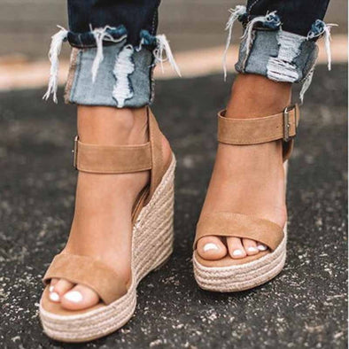 Ankle Strap Wedges