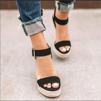 Ankle Strap Wedges