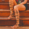 Bohemia Gladiator Lace-up Sandals