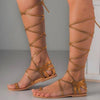 Bohemia Gladiator Lace-up Sandals