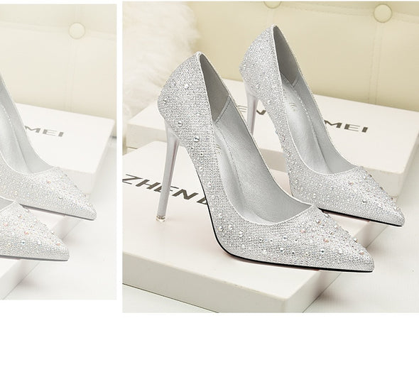 Sexy Rhinestone Heels (6 Styles To Choose From)