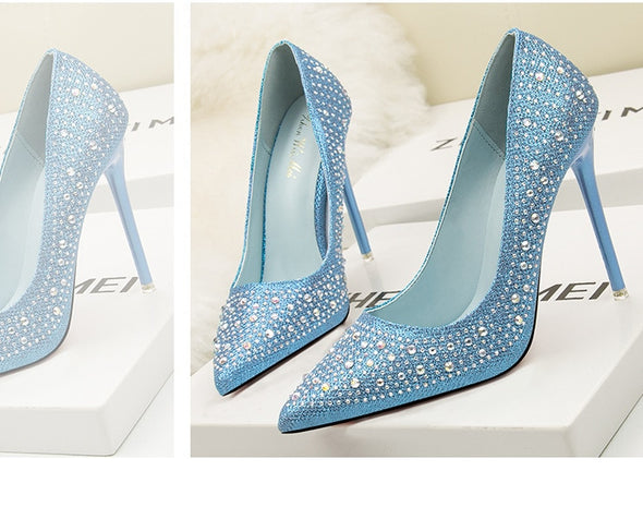 Sexy Rhinestone Heels (6 Styles To Choose From)