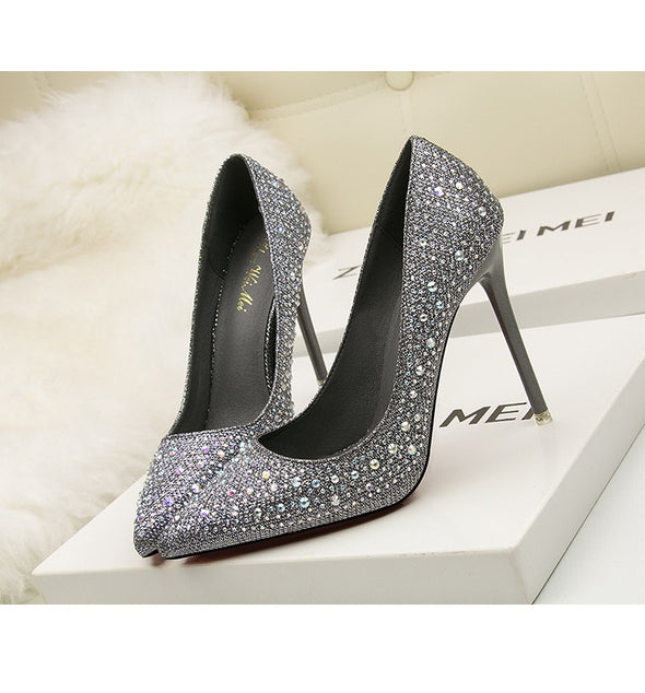 Sexy Rhinestone Heels (6 Styles To Choose From)