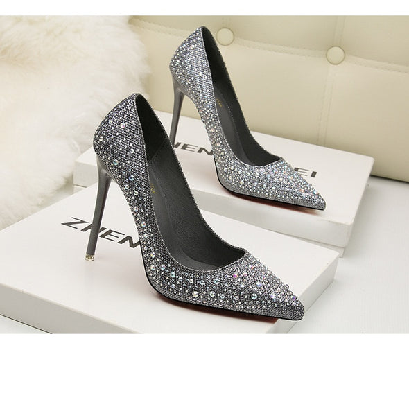 Sexy Rhinestone Heels (6 Styles To Choose From)