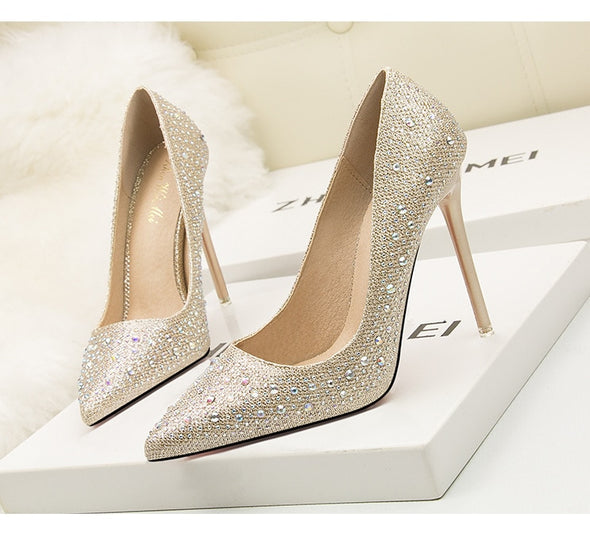 Sexy Rhinestone Heels (6 Styles To Choose From)