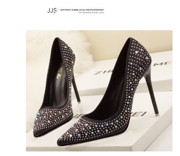 Sexy Rhinestone Heels (6 Styles To Choose From)