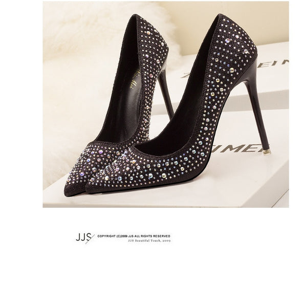 Sexy Rhinestone Heels (6 Styles To Choose From)