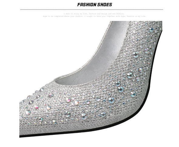 Sexy Rhinestone Heels (6 Styles To Choose From)