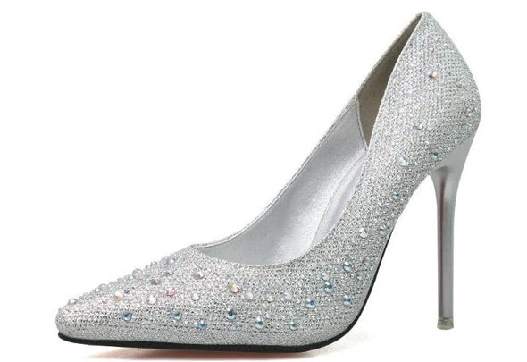 Sexy Rhinestone Heels (6 Styles To Choose From)