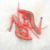 Candy Color Ankle Strap High Heels (4 Colors To Choose From)