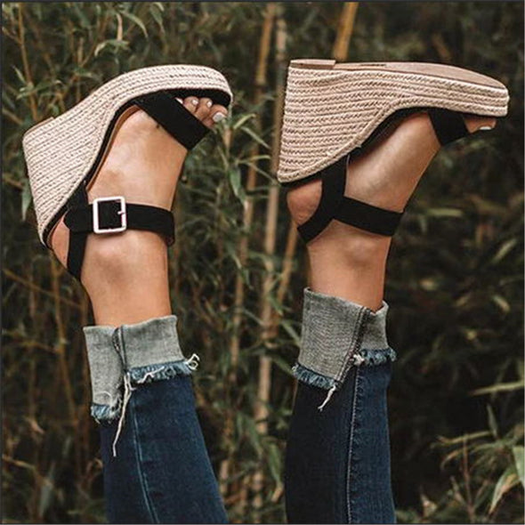 Ankle Strap Wedges