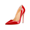 Throwback Red Pumps (2 Heel Sizes To Choose From)