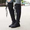 Top Seller -- Knee High Suede Flat Heel Boots (4 Styles To Choose From)