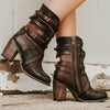 Cowboy Style Ankle Boots