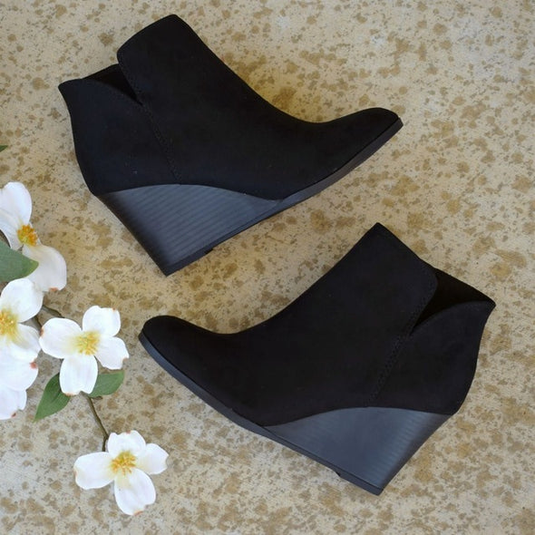 Winter Ankle Wedges