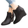 Winter Ankle Wedges