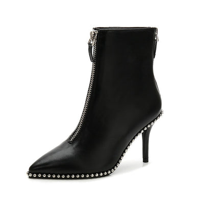 Studded  Ankle Boots