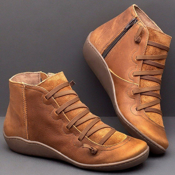 Strappy Vintage Ankle Boots (Styles To Choose From)