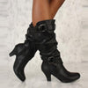 Leather Waterproof Winter Boots (Black & White Options)