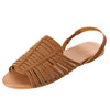 Open Toe Basket Weave Style Sandal