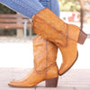 Leather Cowgirl Boots