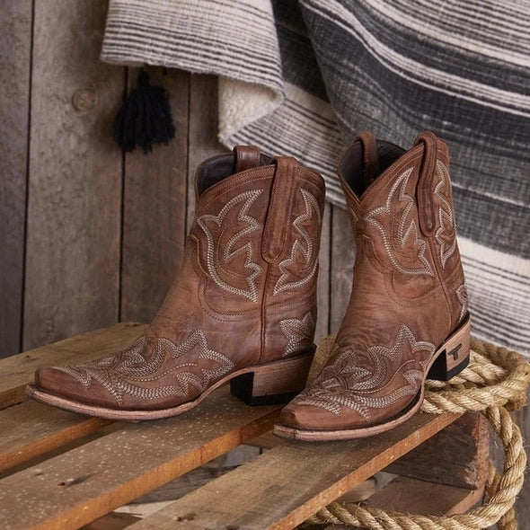 Leather Cowgirl Boots