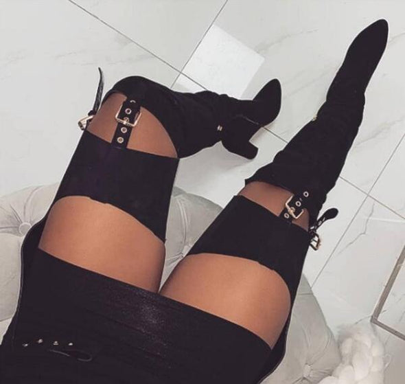 Thigh High Rider Boots