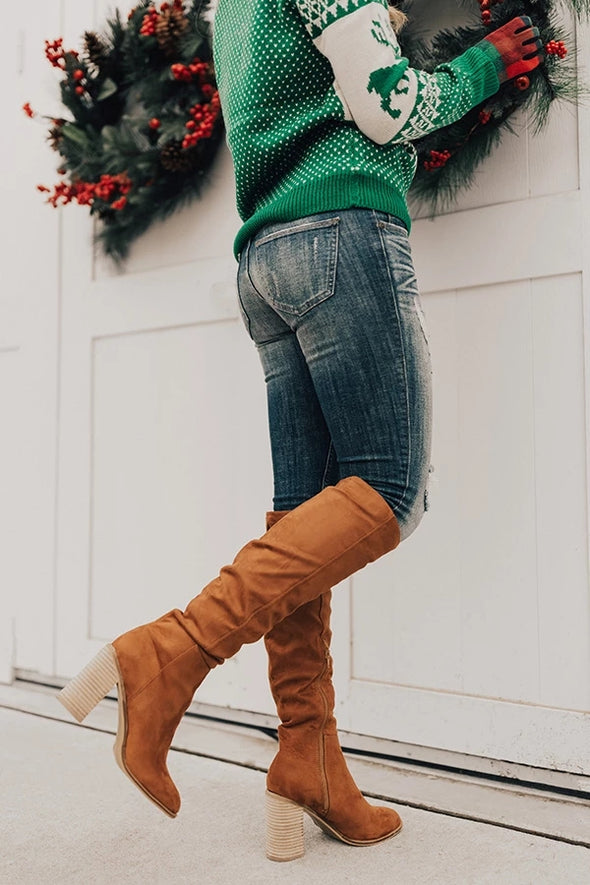 Knee-High Winter Boots