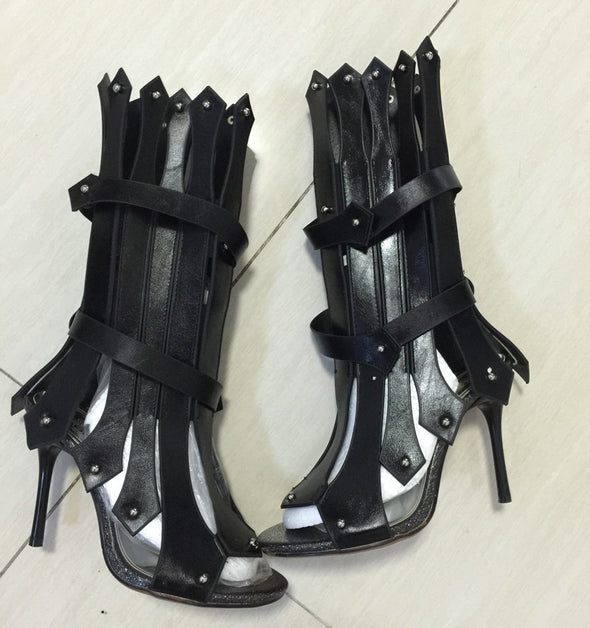 Sculpture Gothic Style High Heel Stilettos (2 Styles To Choose From)