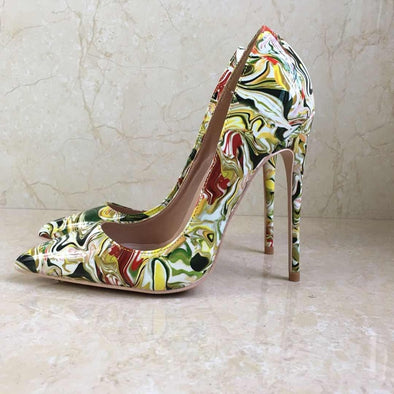 Sexy Graffiti Style Pumps