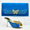 Italian Design Thin Heels & Purse Set (3 Colors To Choose From)