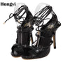 Ankle Strap Gladiator Pumps (3 Styles To Chose From)