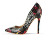 Graffiti Style High Heels (4 Styles To Choose From)