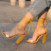 Ankle Lace High Heels