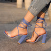 Ankle Lace High Heels