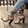 Ankle Lace High Heels