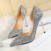 Sequined Formal High Heels