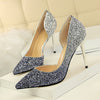 Sequined Formal High Heels