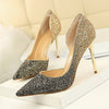 Sequined Formal High Heels