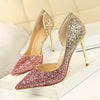 Sequined Formal High Heels