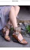 Vintage Wedge Sandals