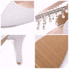 Chrystal Pearl Heels & Handbag Set