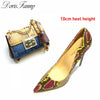 African Snakeskin Heels & Bag Combination (2 Styles To Choose From)