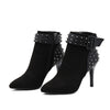 Black Ankle High Winter Boots