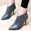 Waterproof High Heel Ankle Boots (2 Styles To Choose From)