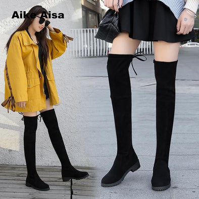 Winter Over The Knee Boots Women